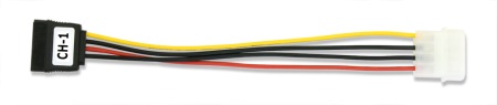 PATA-SATA(10厘米)電源適配器